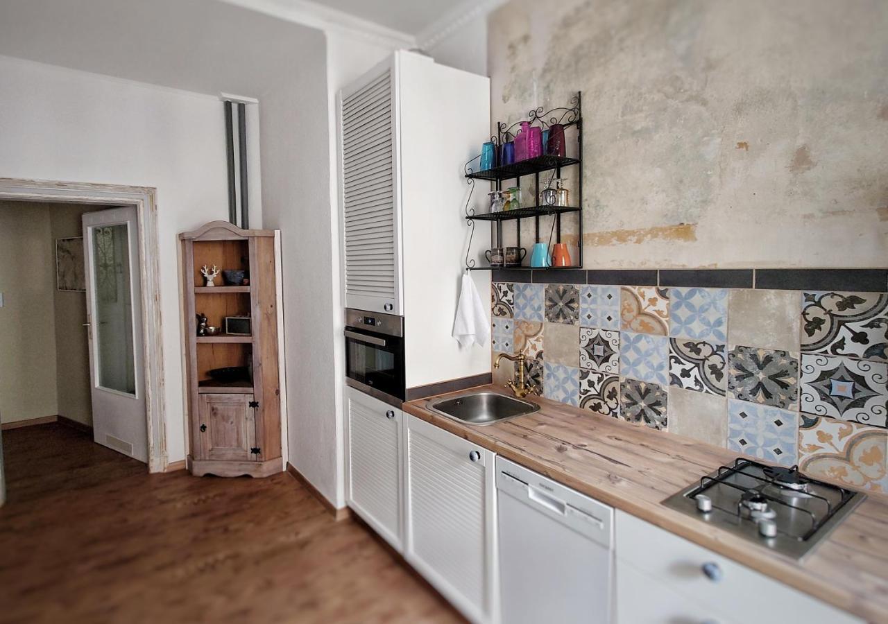 Appartement Flat In Neo Country Style Aus Gruenderzeit Bis 6 Person à Leipzig Extérieur photo